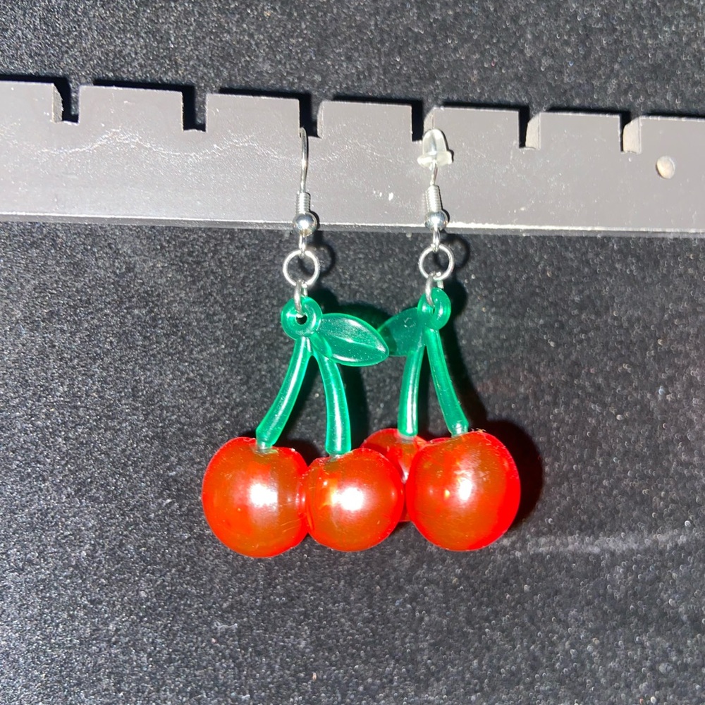 Cherry earrings